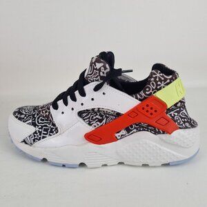 Nike Huarache Run SE GS White Kids Running Shoes